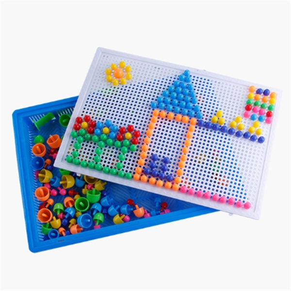 Wooden Magnetic Puzzle Set - 3D Animals, Circus and Drawing Board