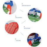 Mini Football Board Game Kit - Tabletop Soccer for Kids