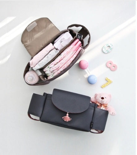 Multifunction Stroller Organizer Bag - Maternity Nappy and Cup Holder