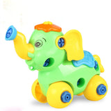 Disassembly Assembly Blocks Toys DIY Motorcycle Car Modeling Building Construction Nuts Toys For Children Gifts