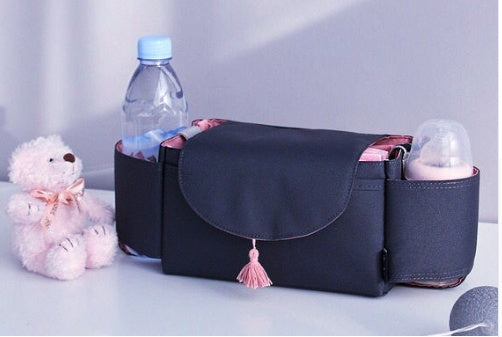 Multifunction Stroller Organizer Bag - Maternity Nappy and Cup Holder