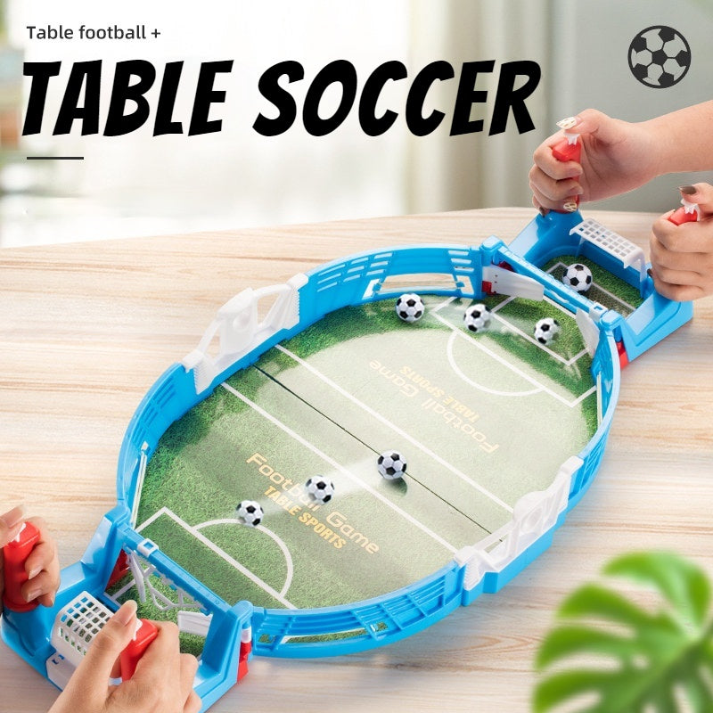 Mini Football Board Game Kit - Tabletop Soccer for Kids