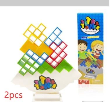 Balance Stacking Board Games Kids Adults Tower Block Toys