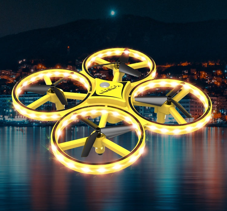 Watch Induction Four-axis Drone Remote Control Suspension Toys