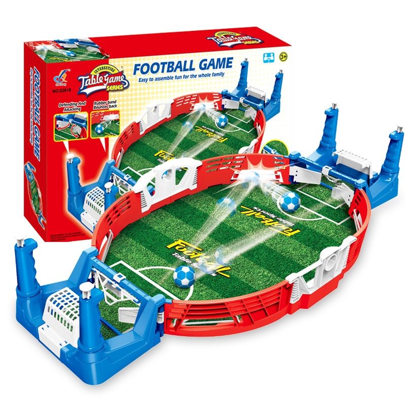 Mini Football Board Game Kit - Tabletop Soccer for Kids